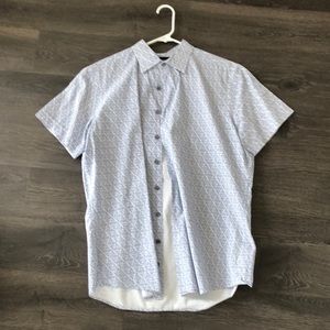 Rodd and Gunn short sleeve button down gray